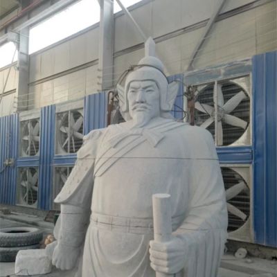 大理石石雕戶(hù)外將軍戰(zhàn)士古代人物景觀(guān)