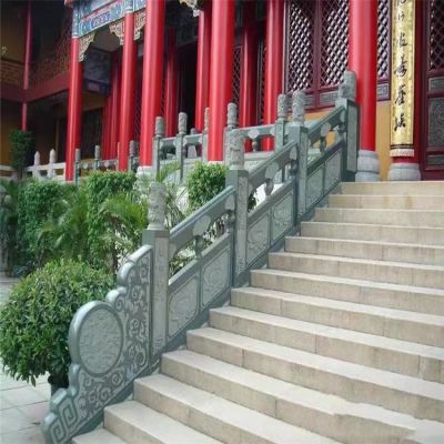 大理石石雕戶外園林景觀景區(qū)景點(diǎn)護(hù)欄雕塑