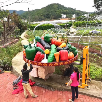 抽象桌子雕塑玻璃鋼景觀雕塑的作用是啥？